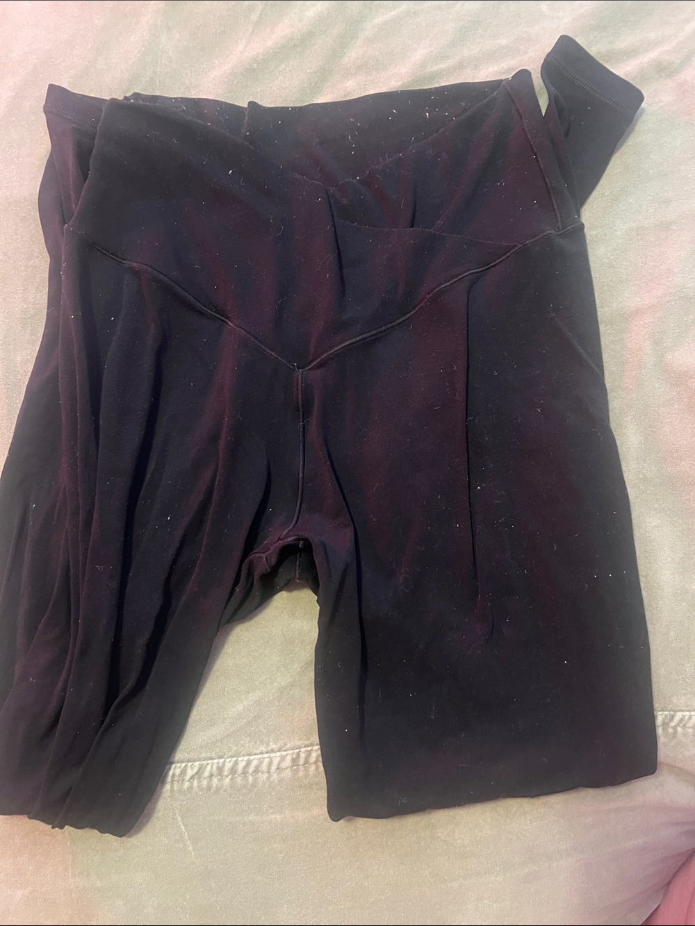 aerie Black Crossover Leggings